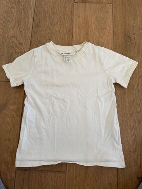 KIDS - Plain White Crew Neck Tee